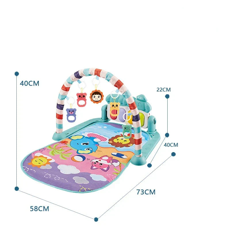 New Baby Gym Tapis Puzzles Mat Educational Rack