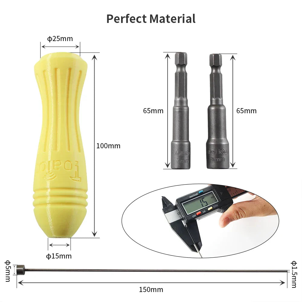 Toaiot No Clogging 3D Printing Cleaning Tool Unclogging