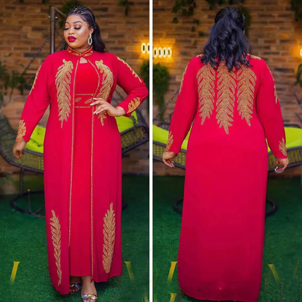 2023 African Wedding Party Dresses for Women Spring