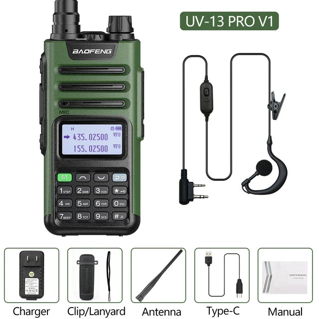 BaoFeng UV-13 PRO V2 V1 Walkie Talkie M-13