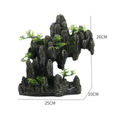 Fish Tank Plant Rockery Multi-style Aquarium Decoration,Resin Artificial