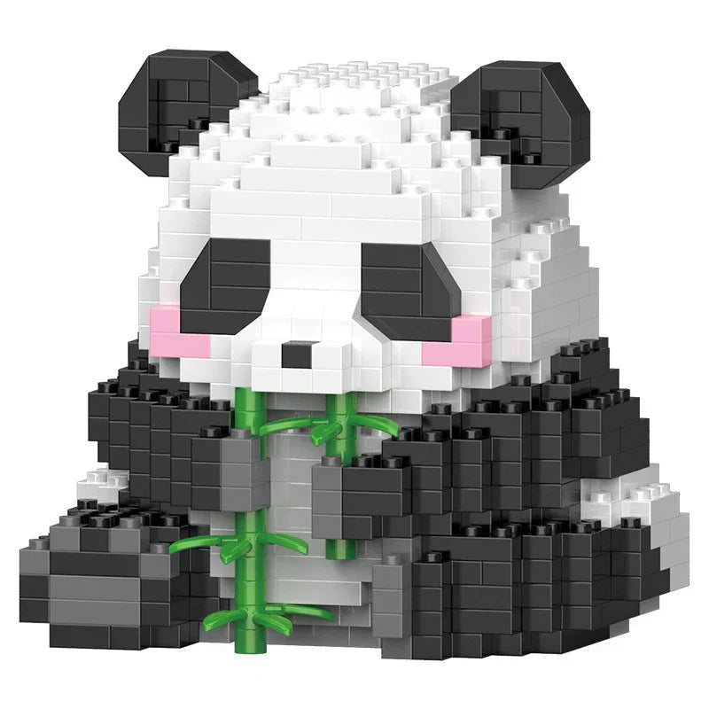 Mini 3D Animal Huahua Panda Building Blocks Model