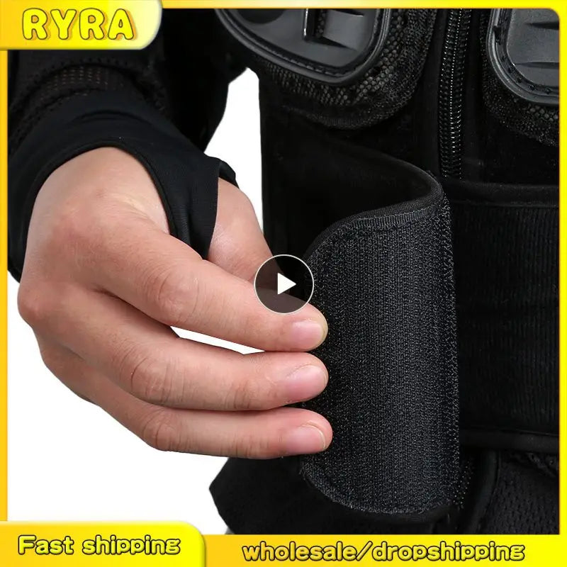 Sports Motorcycle Armor Protector Body Support Bandage Motocross Guard Brace Protective Gears Chest Ski Protection Tools