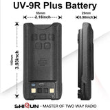 Baofeng UV-9R Battery USB C Charge 4800mAh Li-ion