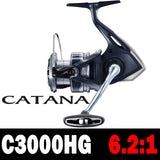 2022 SHIMANO CATANA Fishing spinning reel 2+1BB