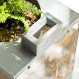 SWEETHOME ABS Small Aquarium Fish Tank Kit Built-in