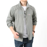 Summer Lightweight Jacket Men Windbreaker Thin Skin Raincoat