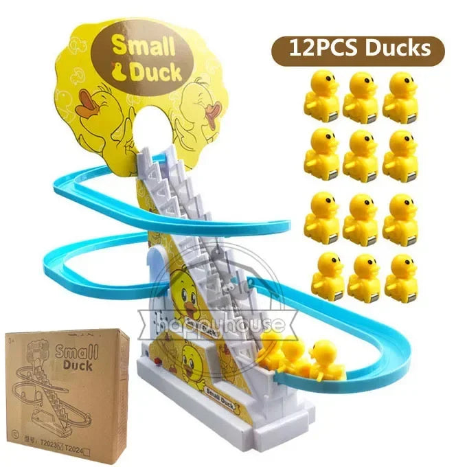 Baby Toys Electric Duck Track Slide Toys Boys