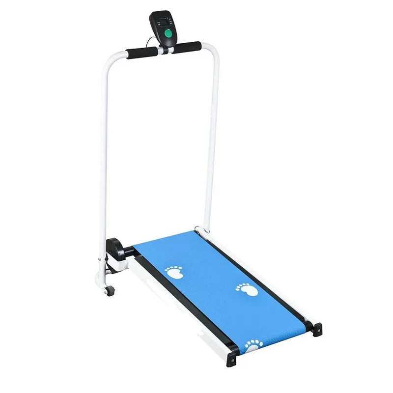 Simple mini mechanical Treadmill household silent folding treadmill