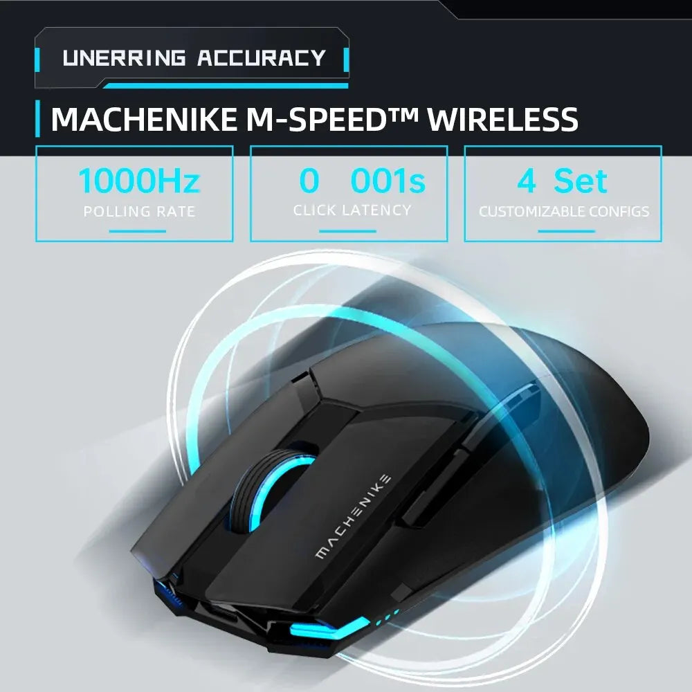 Machenike M7 Pro Gaming Mouse USB Wired 2.4GHz