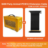 Gintol S400 ITX Computer Case Support SFX Power