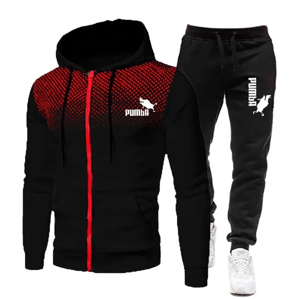 Autumn Winter Discovery Men Suit New Brand Sports