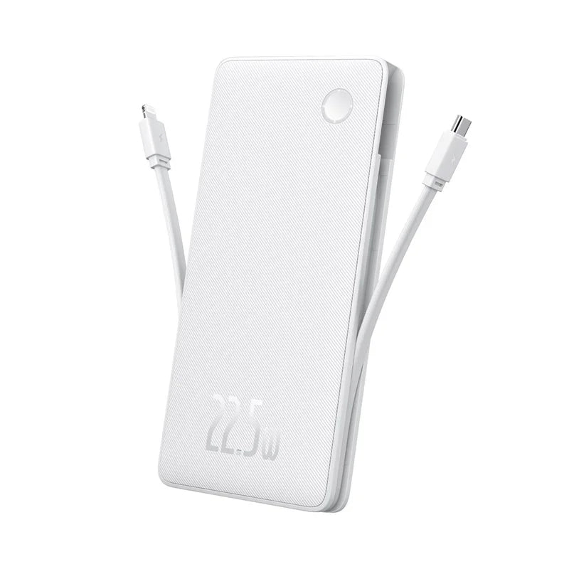 Baseus 22.5W Power Bank 10000mAh with Two Built-in
