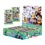 Genshin Impact Cards Anime TCG Game Collection Pack