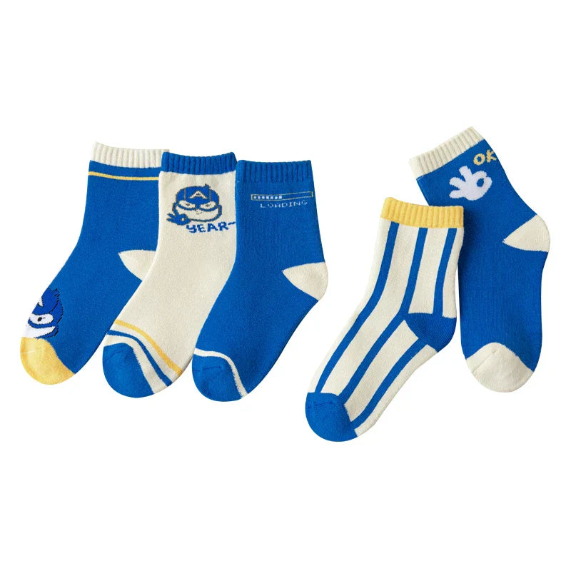 Baby Socks Fall Winter Thick Warm Cute Cartoon