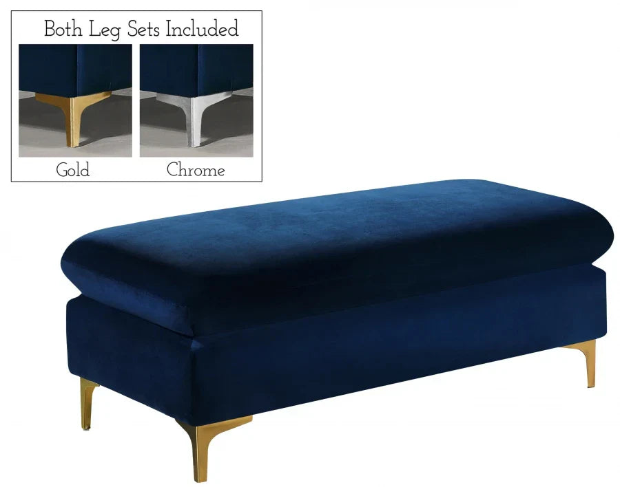 Bench stool rectangular footrest chair velvet stool Tufted