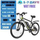 ZPW S26 500W EBike 48V 20AH 26 Inch