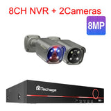 Techage 8CH 5MP 8MP Security Camera System 4K