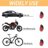 4pcs Car Tire Valve Cap Grenade Aluminum Alloy