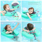 Mambobaby Non Inflatable Baby Swimming Float Sunvisor Foot