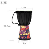 4 Inch African Drum for Kid Portable ABS