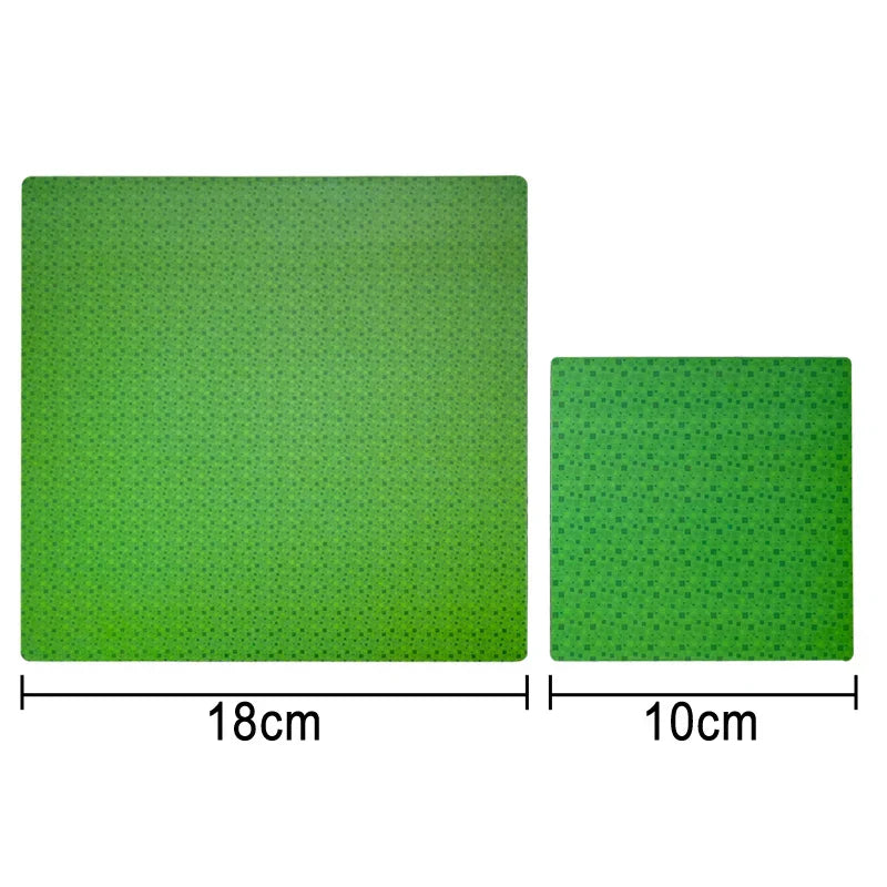 Soft Magnetic Bottom Lawn Building Block Plate Creative