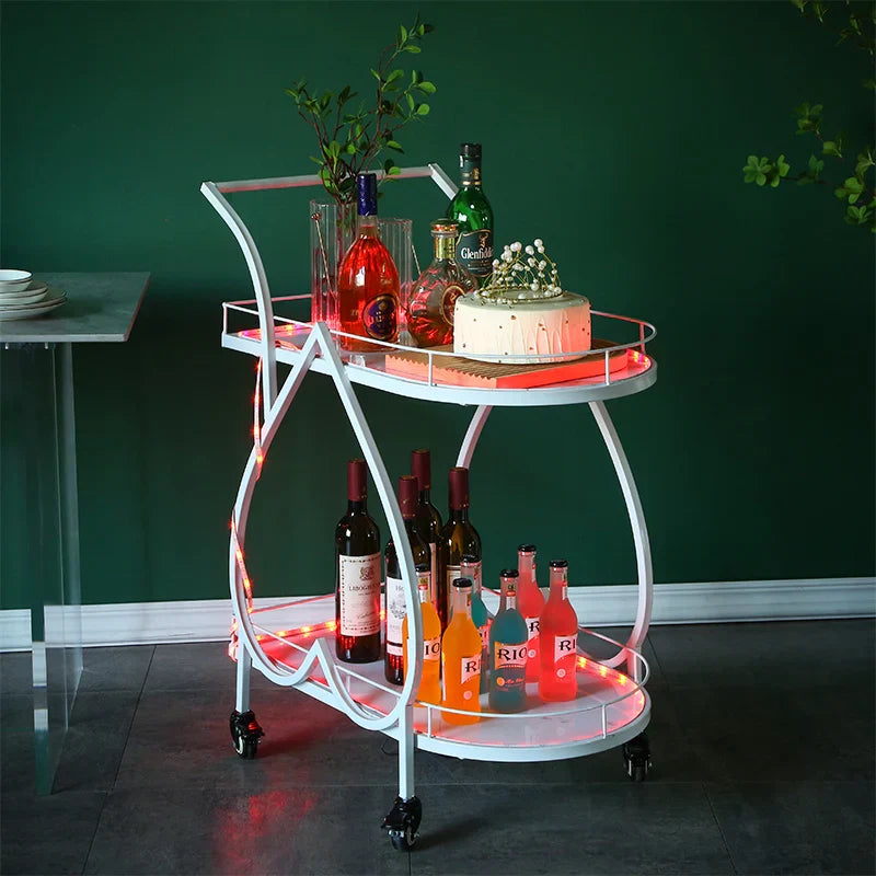 Mobile Kitchen Islands Trolleys Cart Food Drinks Garden