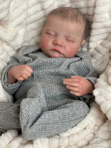 NPK 49CM Levi Newborn Baby Doll Reborn Sleeping