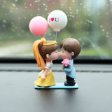 Anime Couples For Car Ornament Model Cute Kiss