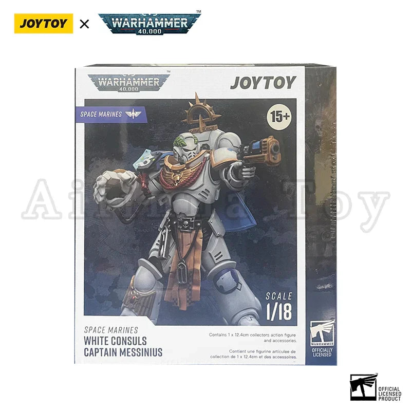 JOYTOY 1/18 Action Figure (3PCS/SET) 40K White Consuls