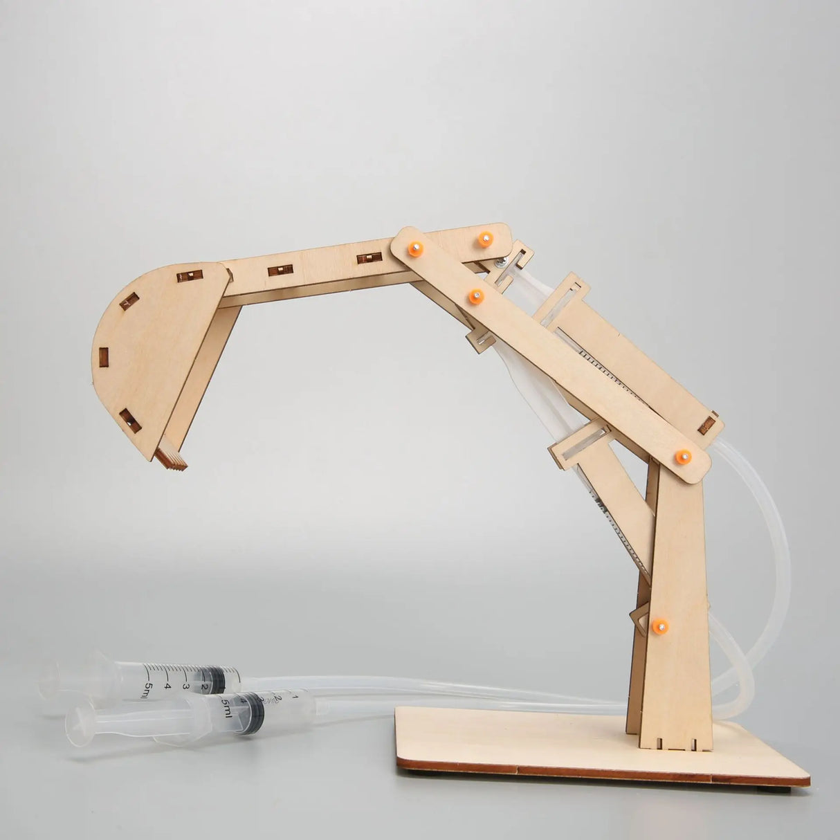 Excavator DIY Technology Production Hydraulic Students Scientific Experiment