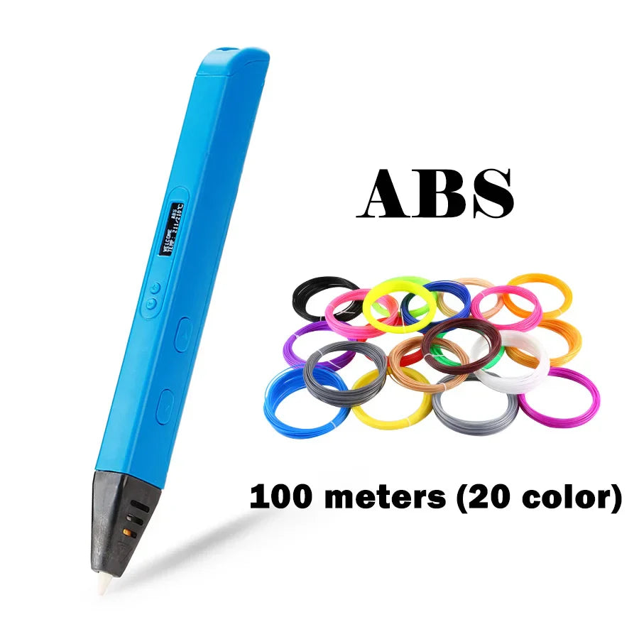 Creative 3D Drawing Pen RP800A with OLED Display