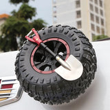 Kawaii Tire 3D Sticker for Trunk Auto Exterior