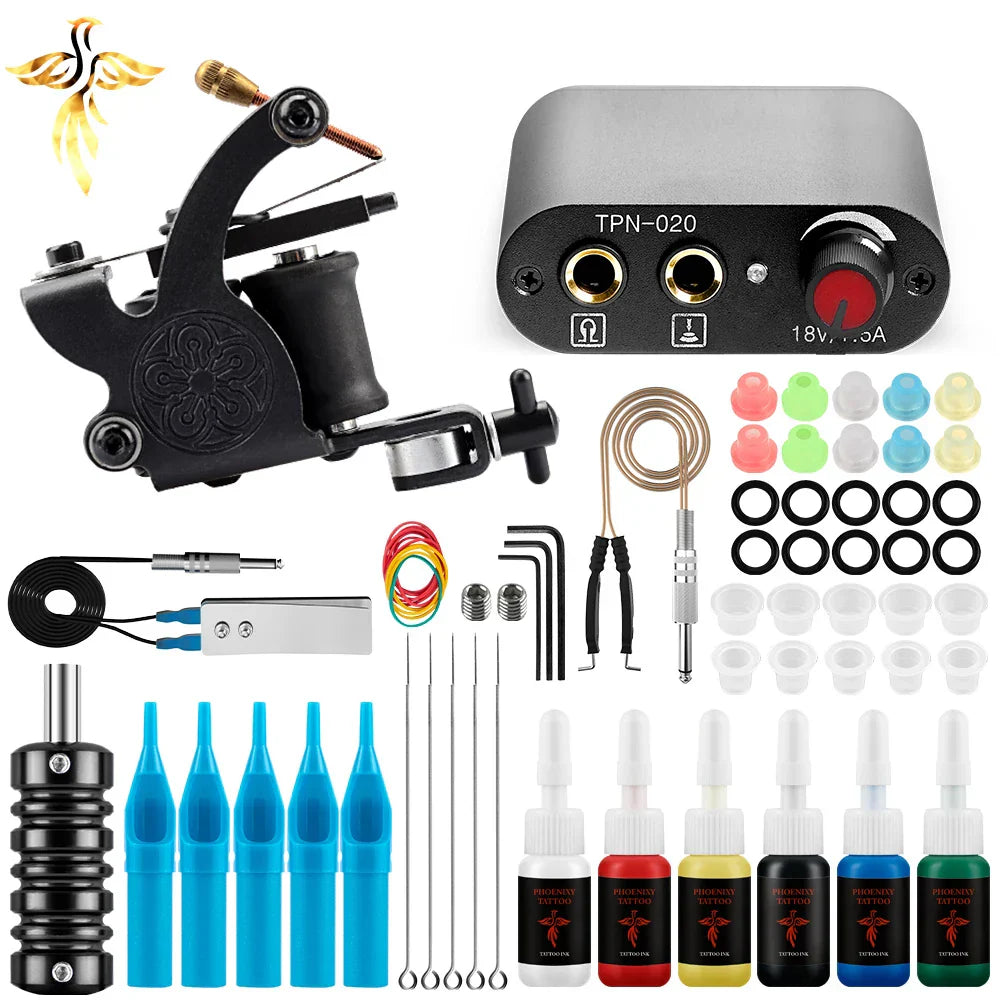 Tattoo Machine Set Beginner Practice Set Tattoo Needles