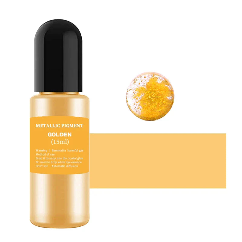 15ml Metal Resin Pigment Alcohol Liquid Colorant Dye