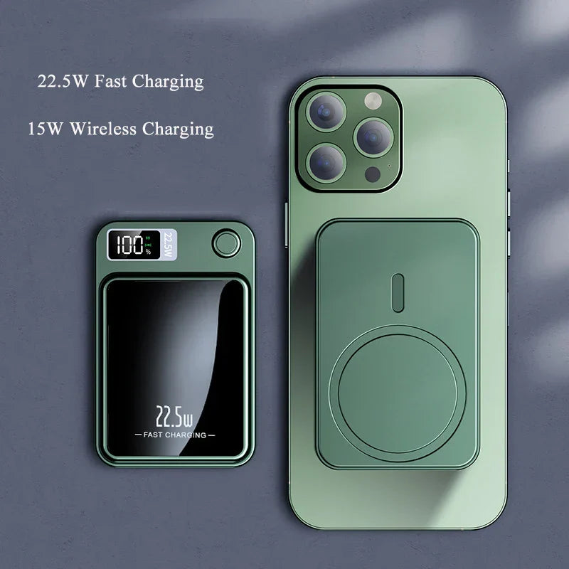 20000mAh Magsafe Power Bank Qi Magnetic Wireless PowerBank