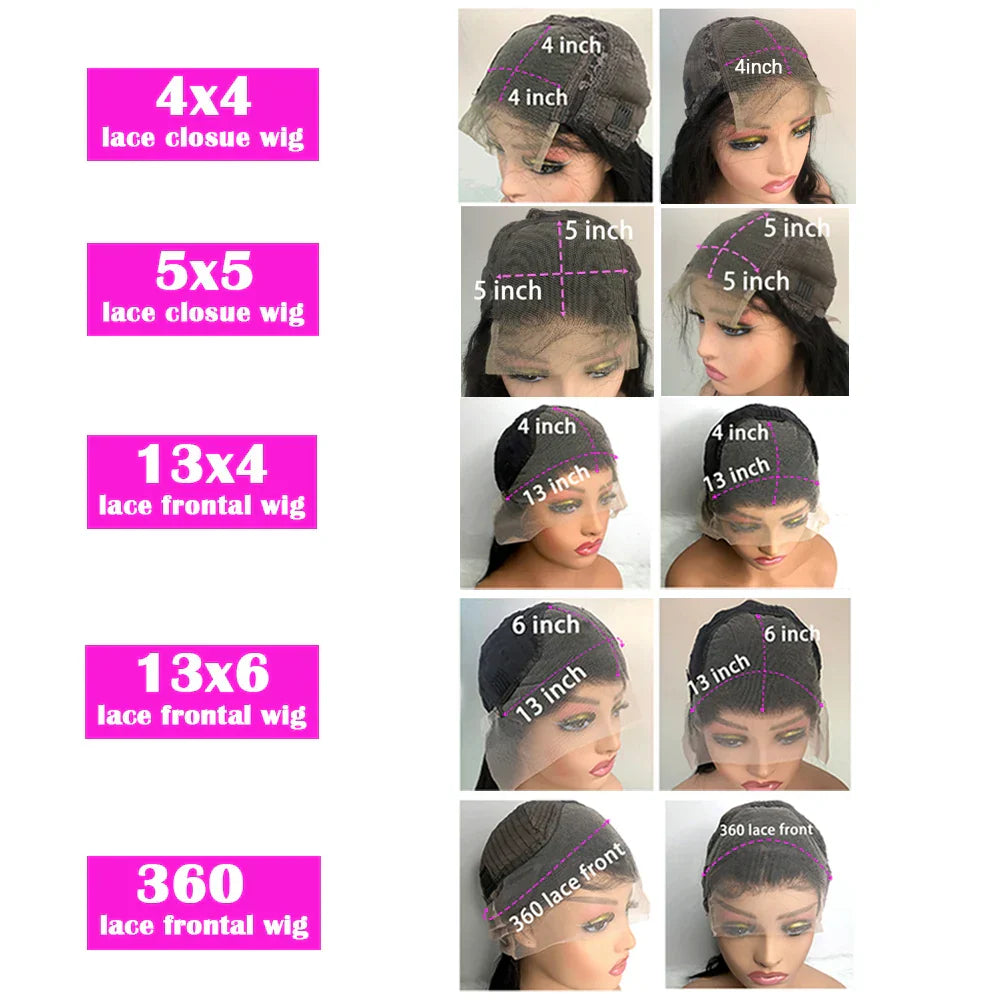 30 Inch Lace Front Wig Brazilian Bone Straight