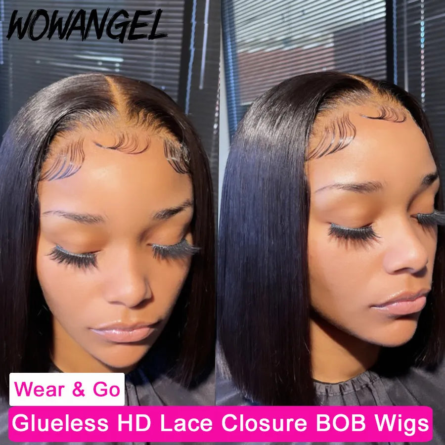 Wow Angel 5x5 HD Lace Closure Short Bob