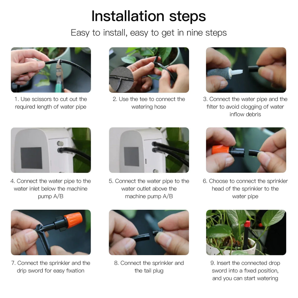 Wifi Tuya Smart Home Watering Timer Charging App