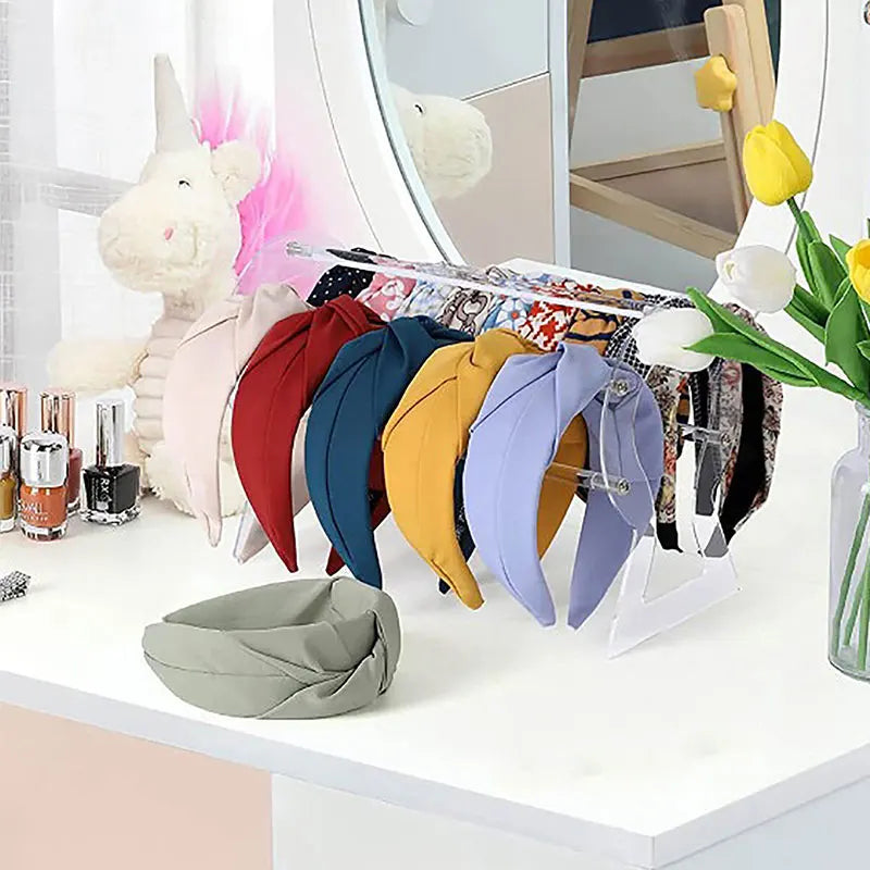 Durable Acrylic Headband Holder Detachable Hairbands Organizer Hair