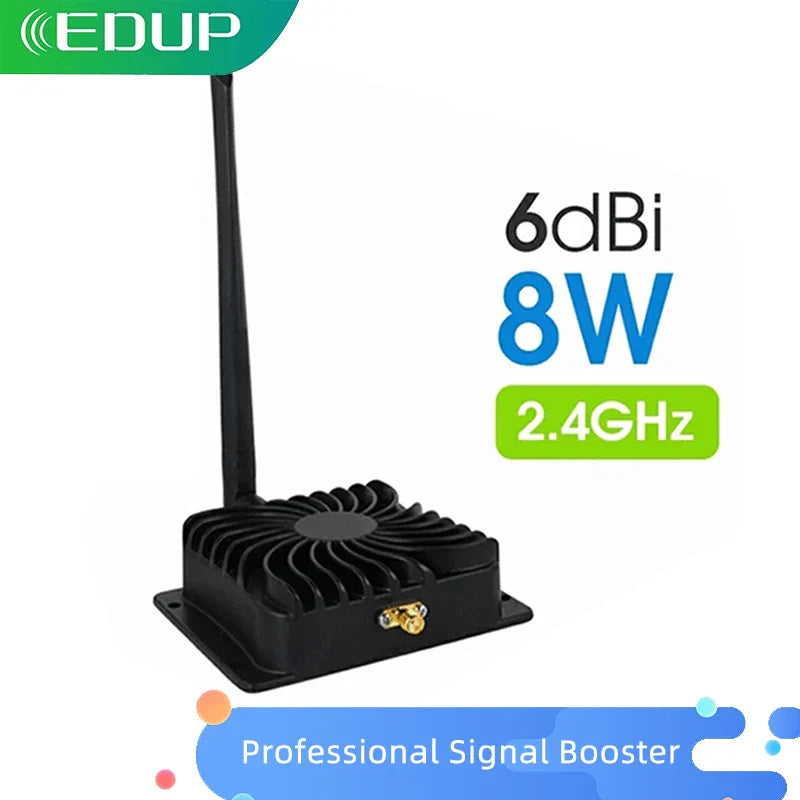 EDUP Wifi Booster 2.4GHz 8W Wifi Power Signal