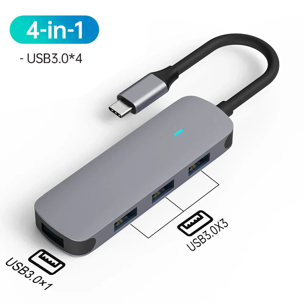 USB C Hub Multiport Adapter 10 in 1