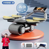 4 Elbows AB Roller Abdominal Wheel Silent Multifunctional