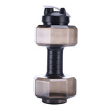 Camping Water Bottle Cycling Sport PET Dumbbell Shape