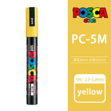 39 Colors Uni Posca PC-5M Paint Marker,1.8-2.5mm Medium