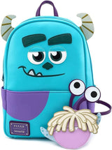Disney Toy Story 3 Alien Three-eyed Leather Backpack
