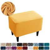 Velvet Wingback Chair Covers Stretch Wing Armchair Cover