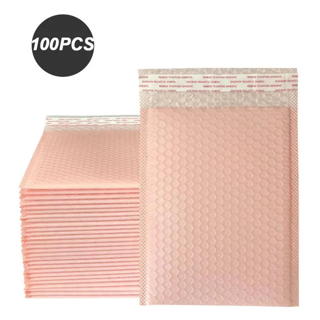100 Pcs Black Bubble Mailer Bubble Padded Mailing