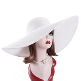 Lawliet 7.1''/18cm Foldable Oversized Huge Wide Brim Sun