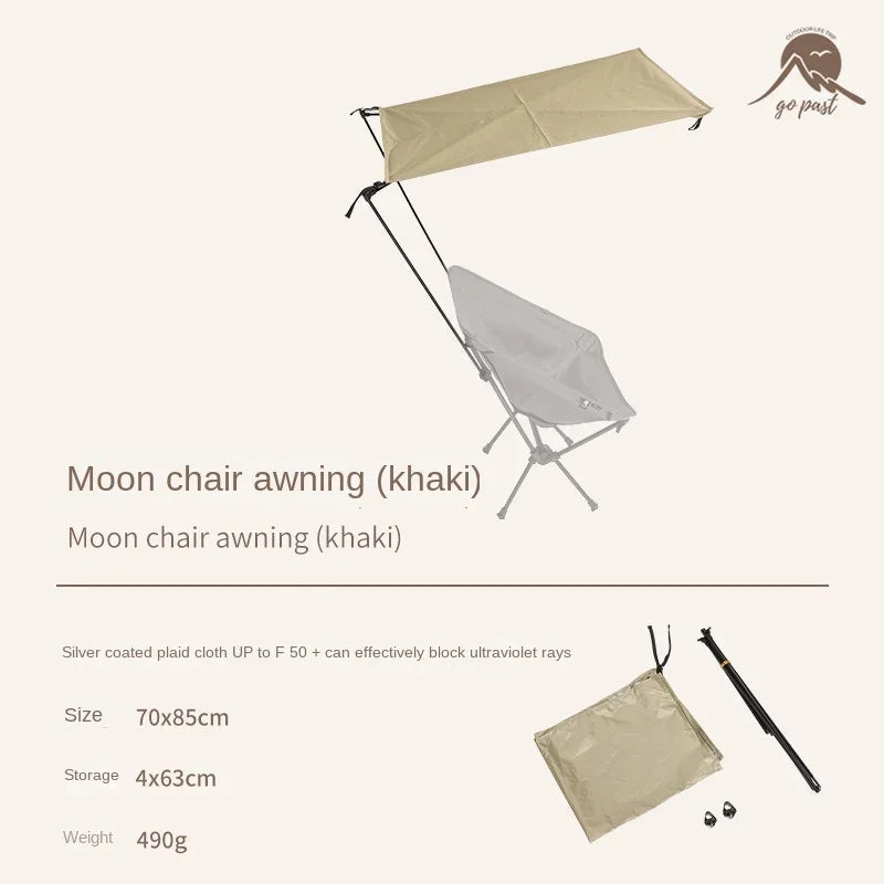 Outdoor Camping Chair Foldable Ultralight Relaxing Chair for